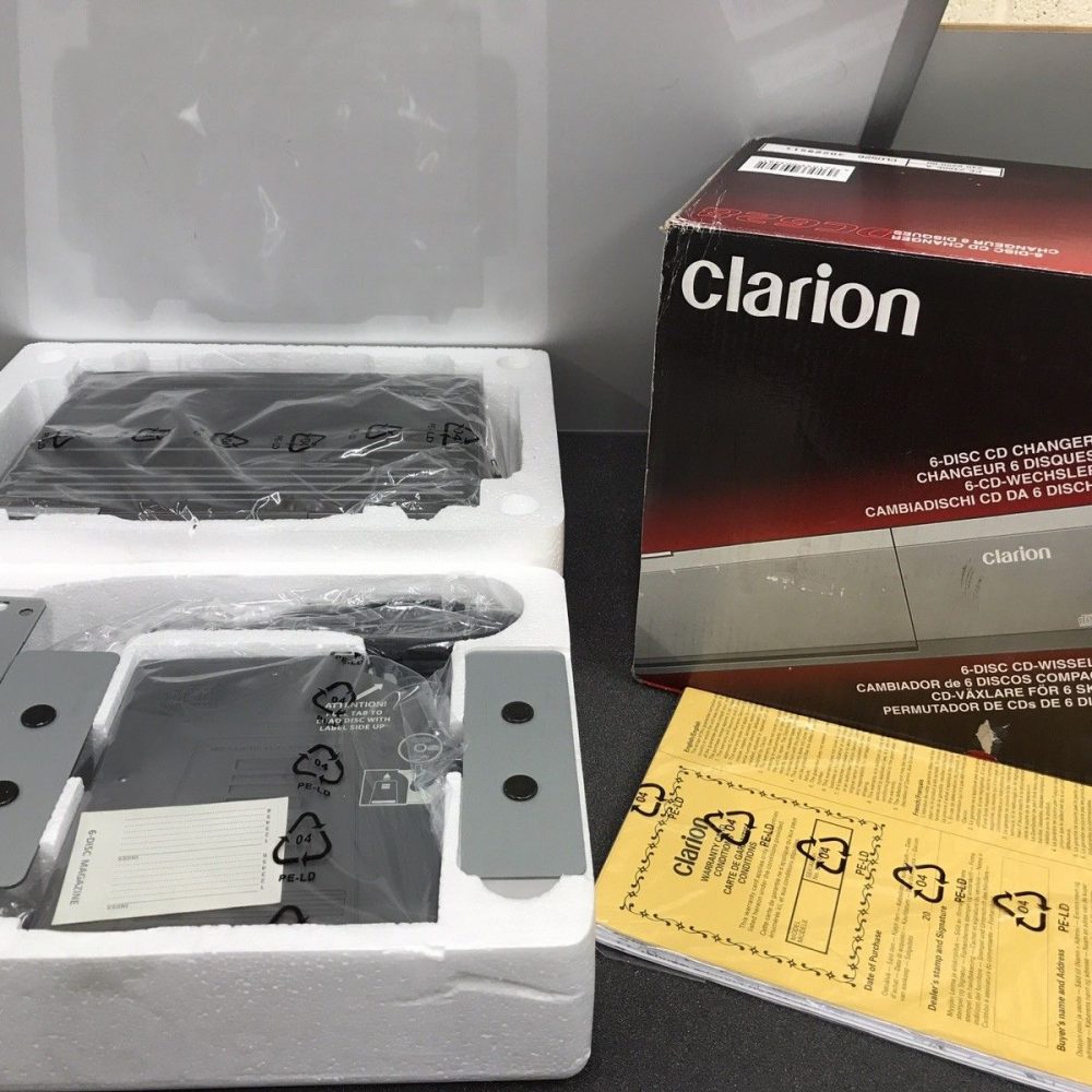 Clarion C-Bus 8 Pin Car Radio Stereo 6 Disc Plug In Cd Changer New Stock Boxed