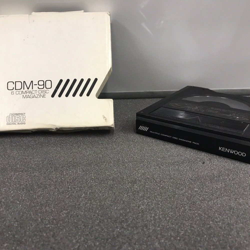 Kenwood 6 Disc Car Home Cd Changer Stacker Shuffler Magazine Cartridge Cdm-90