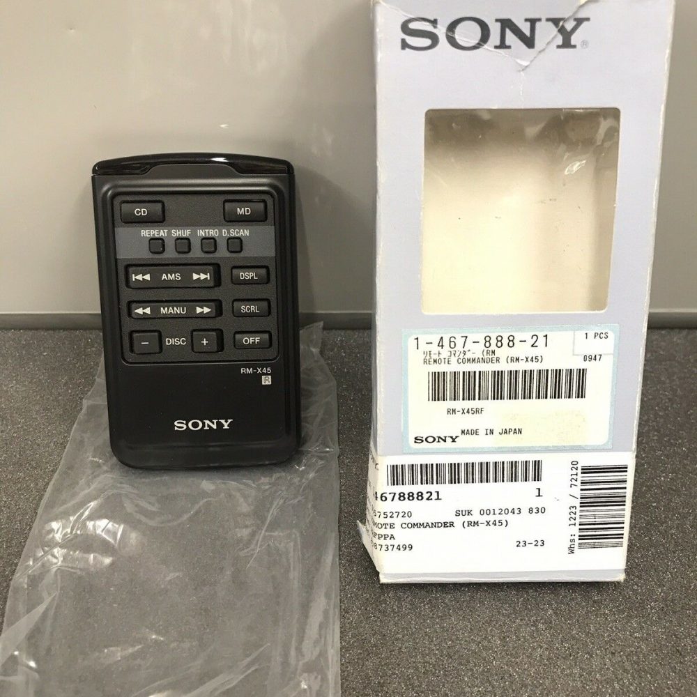 Sony Rm-X45 Brand New Genuine Sony Remote control Commander Controller