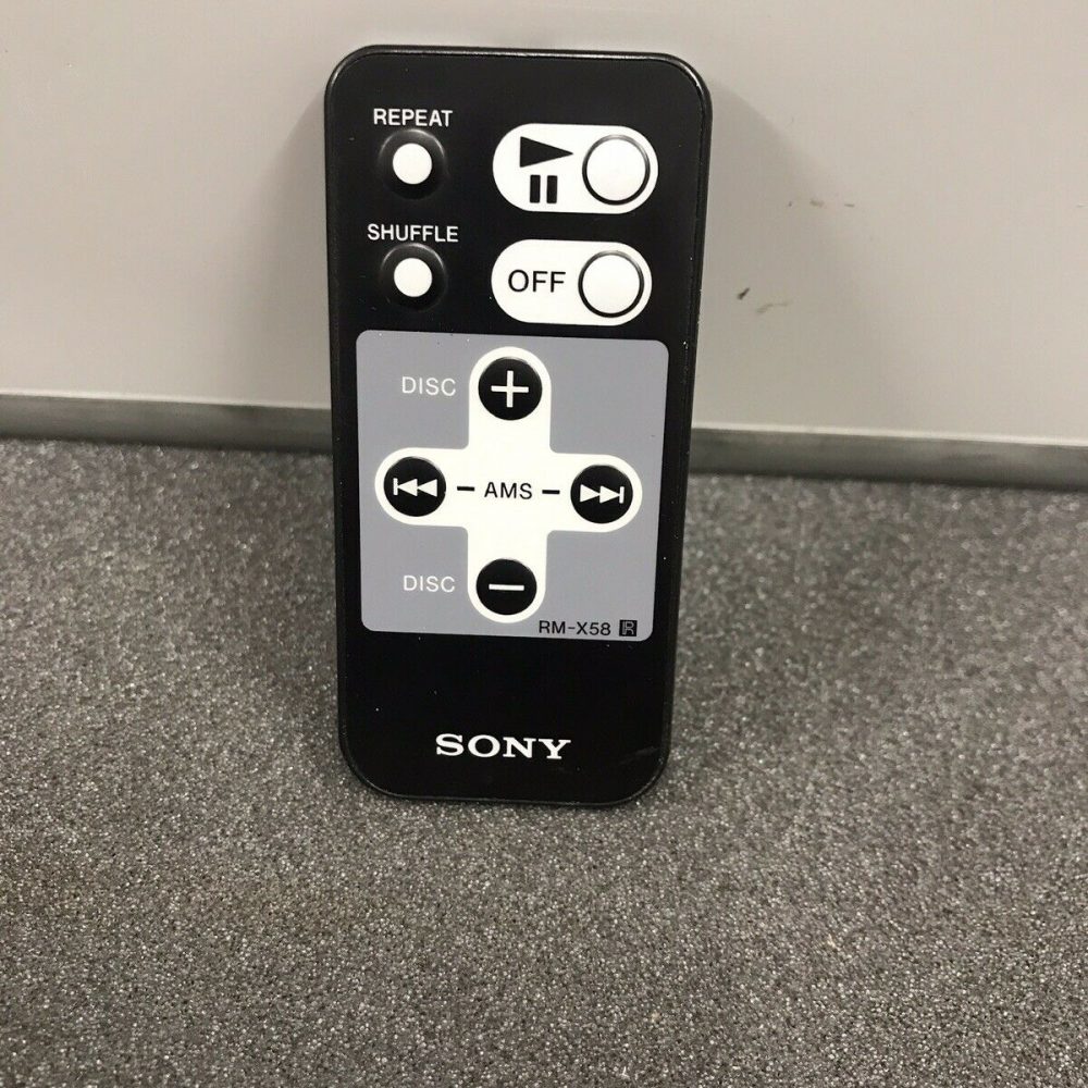 Sony Rm-X58 Old Type Remote control Commander Controller Rmx58 Used