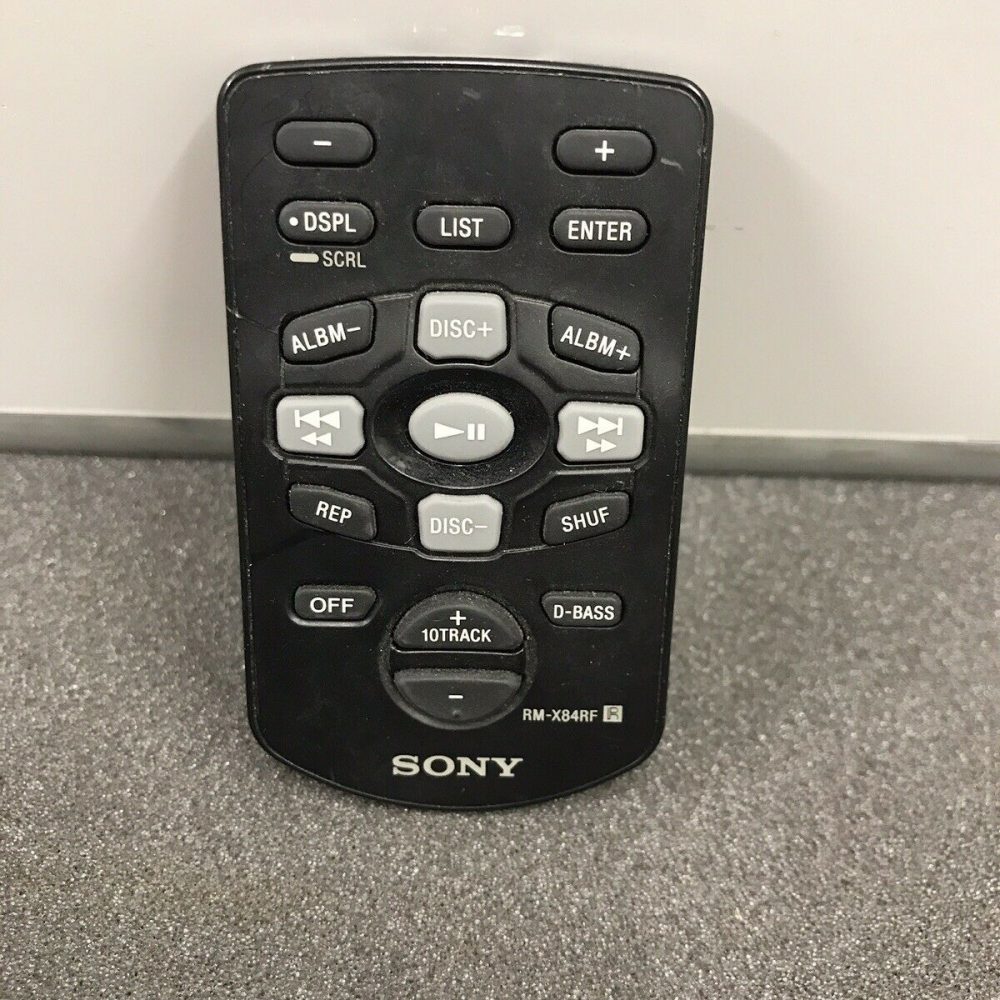 Sony Rm-X84rf Old Type Remote control Commander Controller Rmx84rf Used