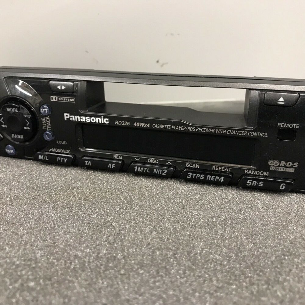 Panasonic Rd325 Car Radio Stereo Face Front Panel complete Rd325