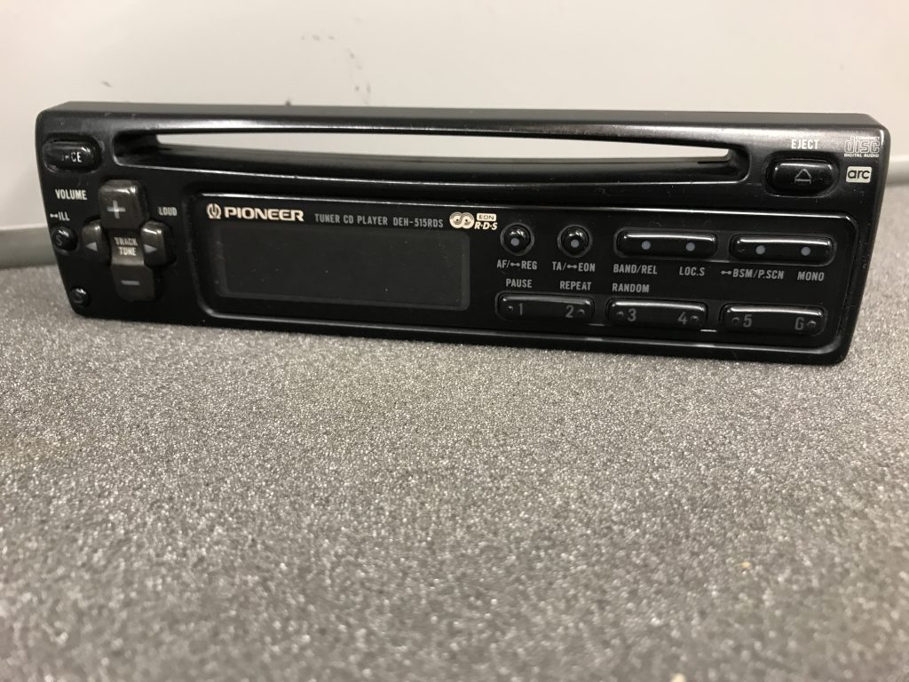 Pioneer Deh-515rds Car Radio Stereo Cd Face Front Panel