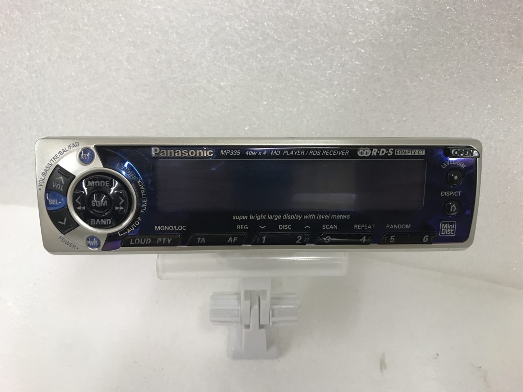 Panasonic Mr335n car Radio Stereo Mini-disc Face Front Panel