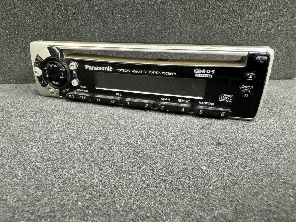 Panasonic Rdp202 car Radio Stereo Cd Face Front Panel