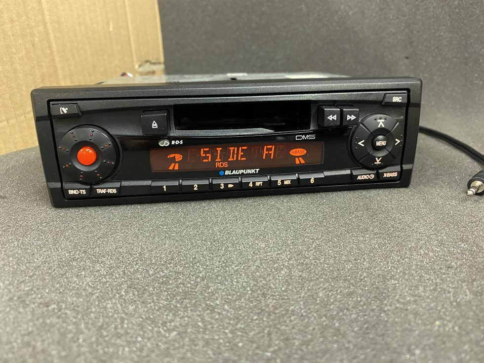 Blaupunkt Rover old car radio cassette player with rear