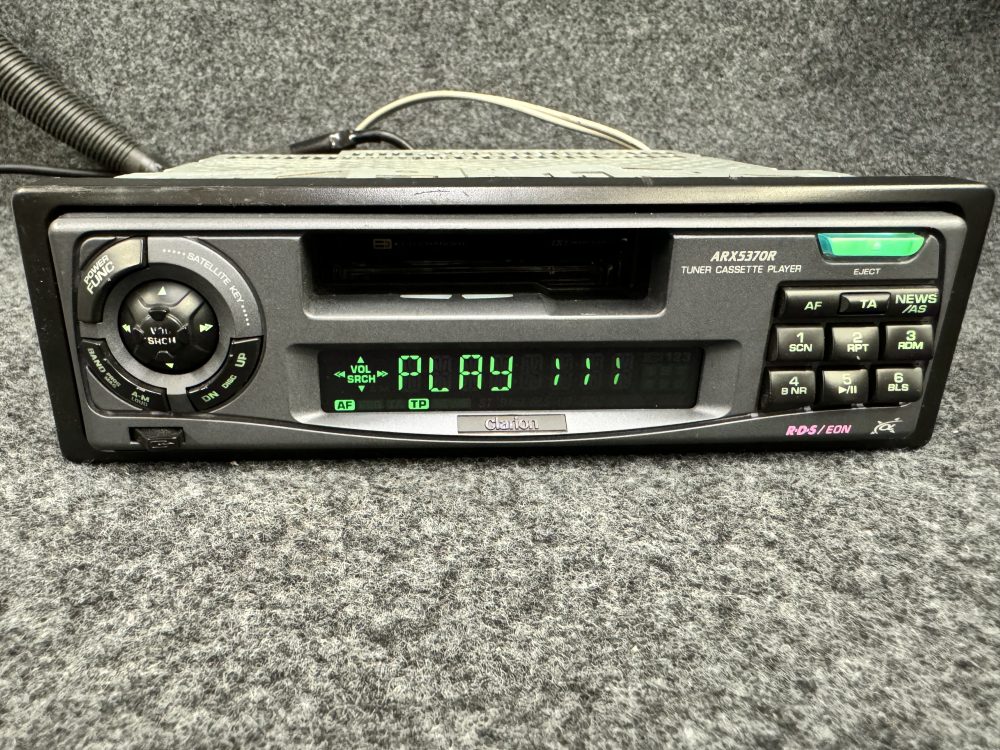 Clarion Arx5370r Old Classic Vintage Radio Cassette Player Cd Changer Control - Image 3