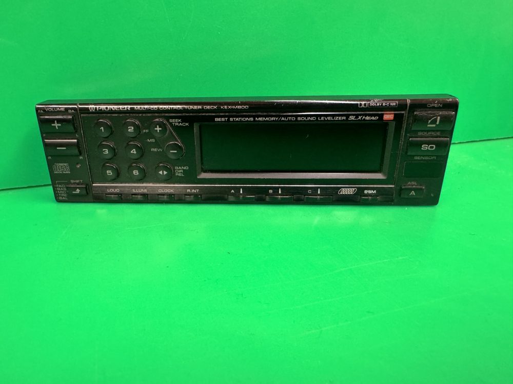 Pioneer Kex-M800 car Radio Stereo Cassette Face Front Panel