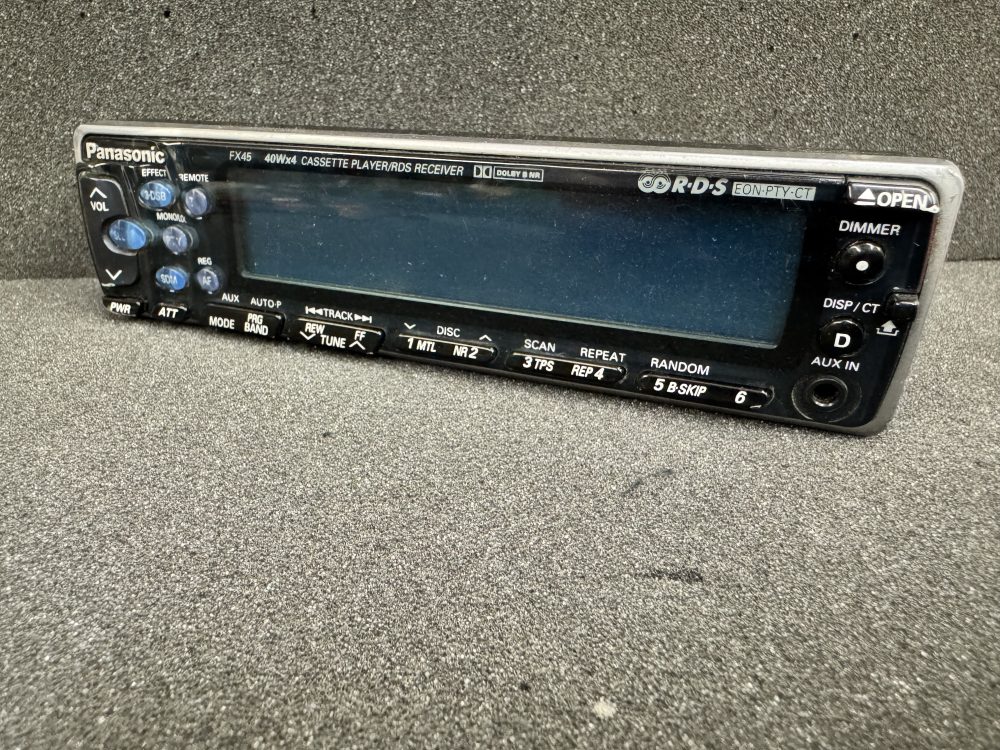 Panasonic Fx45 car Radio Stereo Cd Face Front Panel